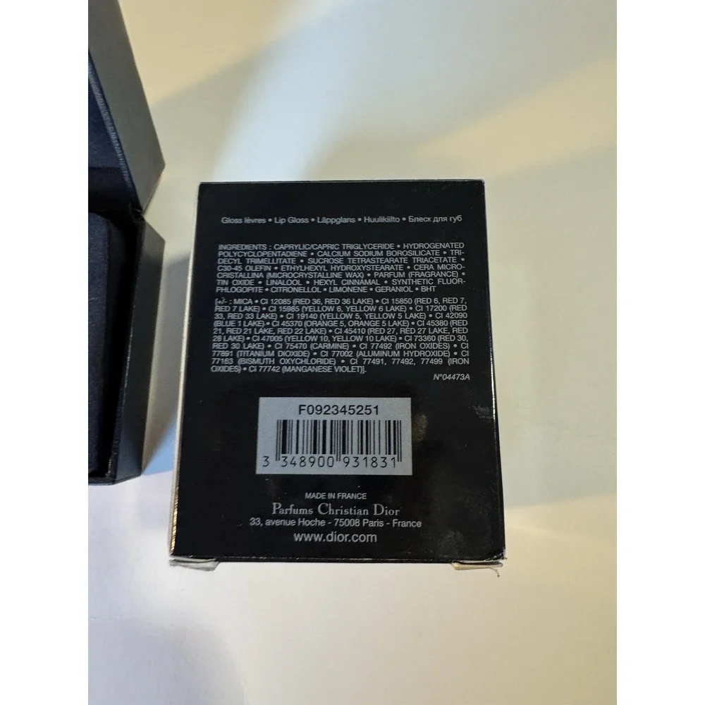 DIOR Cristal Boreal Crystal Gloss Jewel Necklace 251 Pink Crystal  NIB - Picture 4 of 6